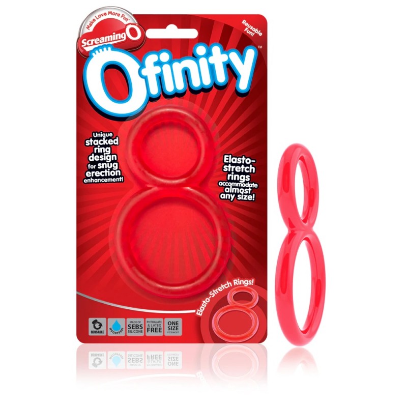 Screaming O Ofinity Red Cock Ring